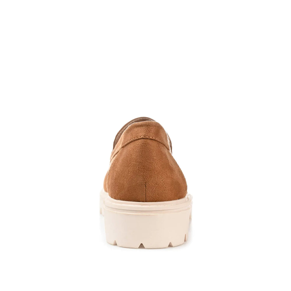Tan Faux Suede