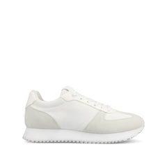 Flow Casual Lace-Up Sneakers - White