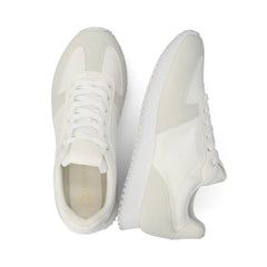 Flow Casual Lace-Up Sneakers - White