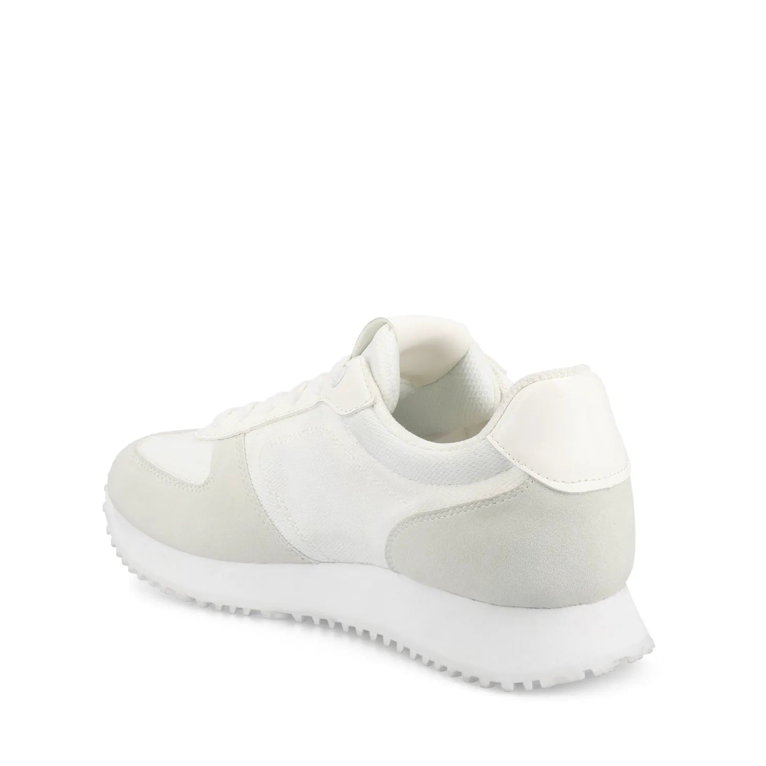 Flow Casual Lace-Up Sneakers - White