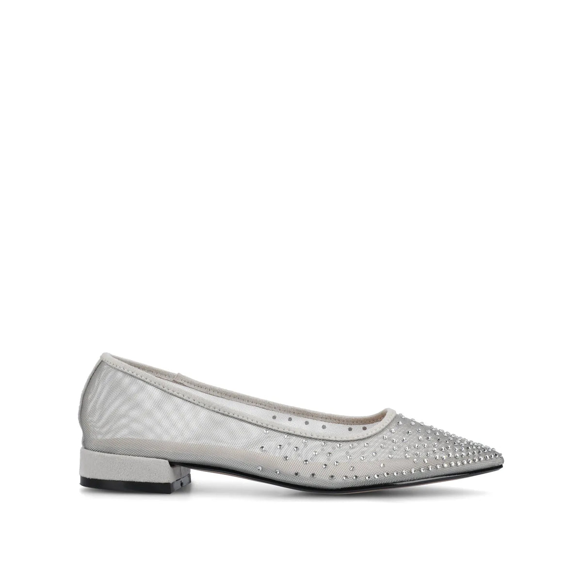 GRACELYNN Ballet Flats in Silver