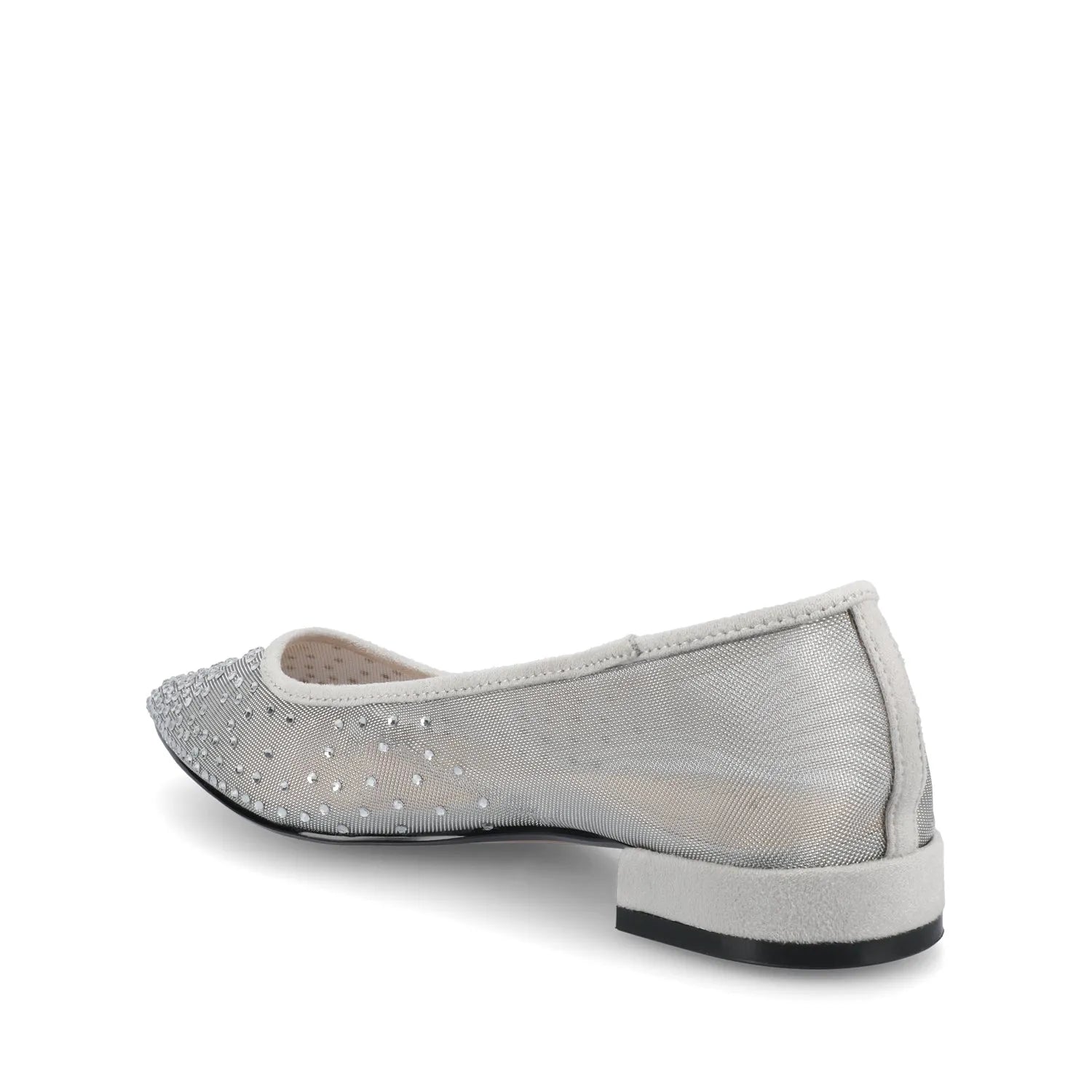 GRACELYNN Ballet Flats in Silver