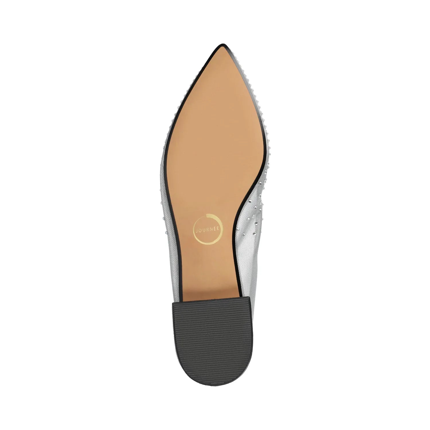 GRACELYNN Ballet Flats in Silver