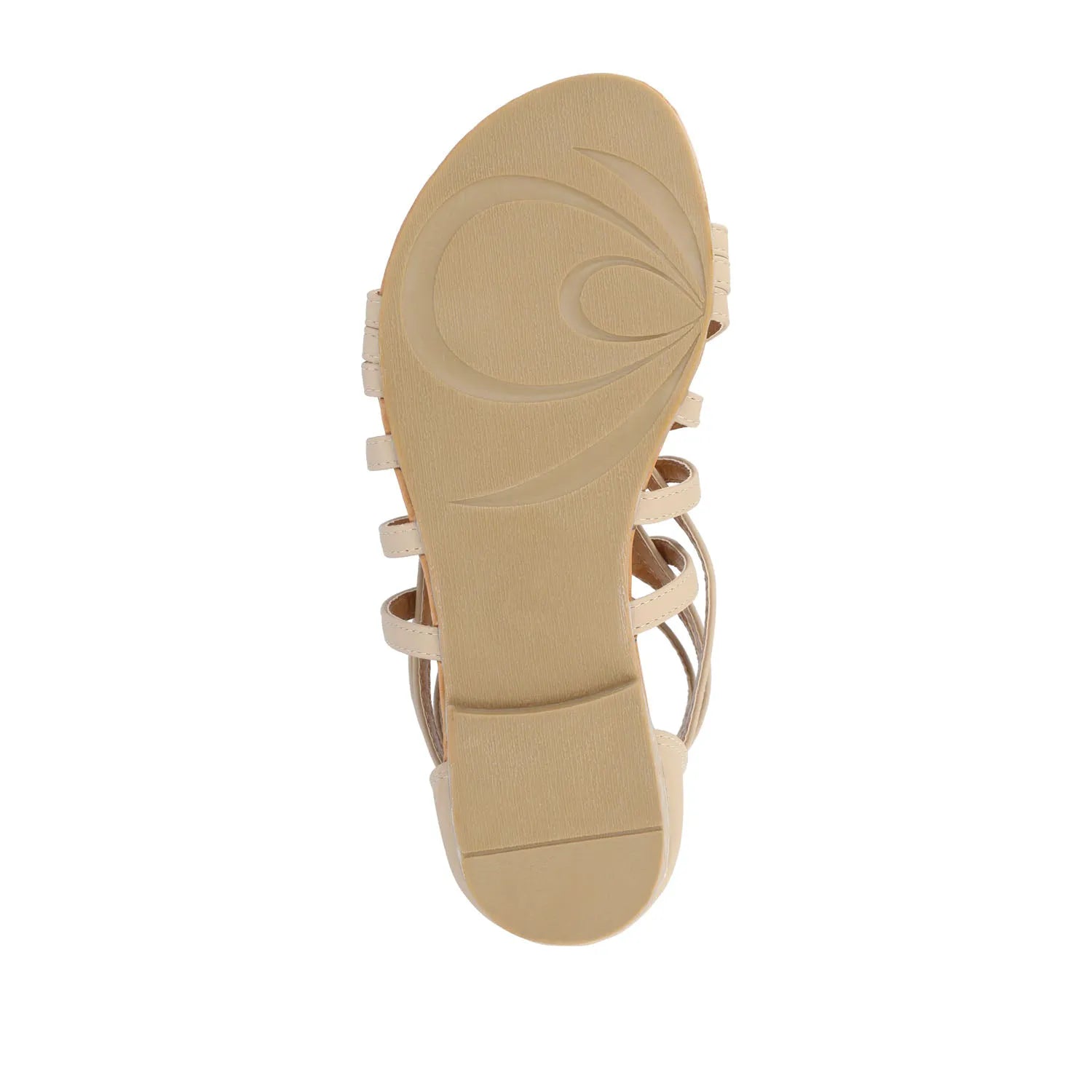 HANNI GLADIATOR SANDALS IN VEGAN LEATHER - Nude PU