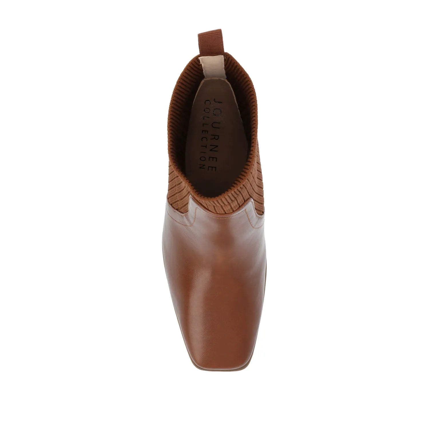 Harlowe Chelsea Booties in Wide - Brown
