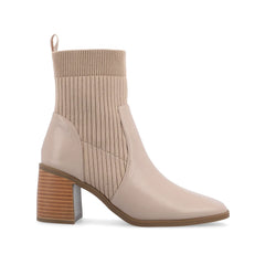 Harlowe Chelsea Booties in Wide - Taupe