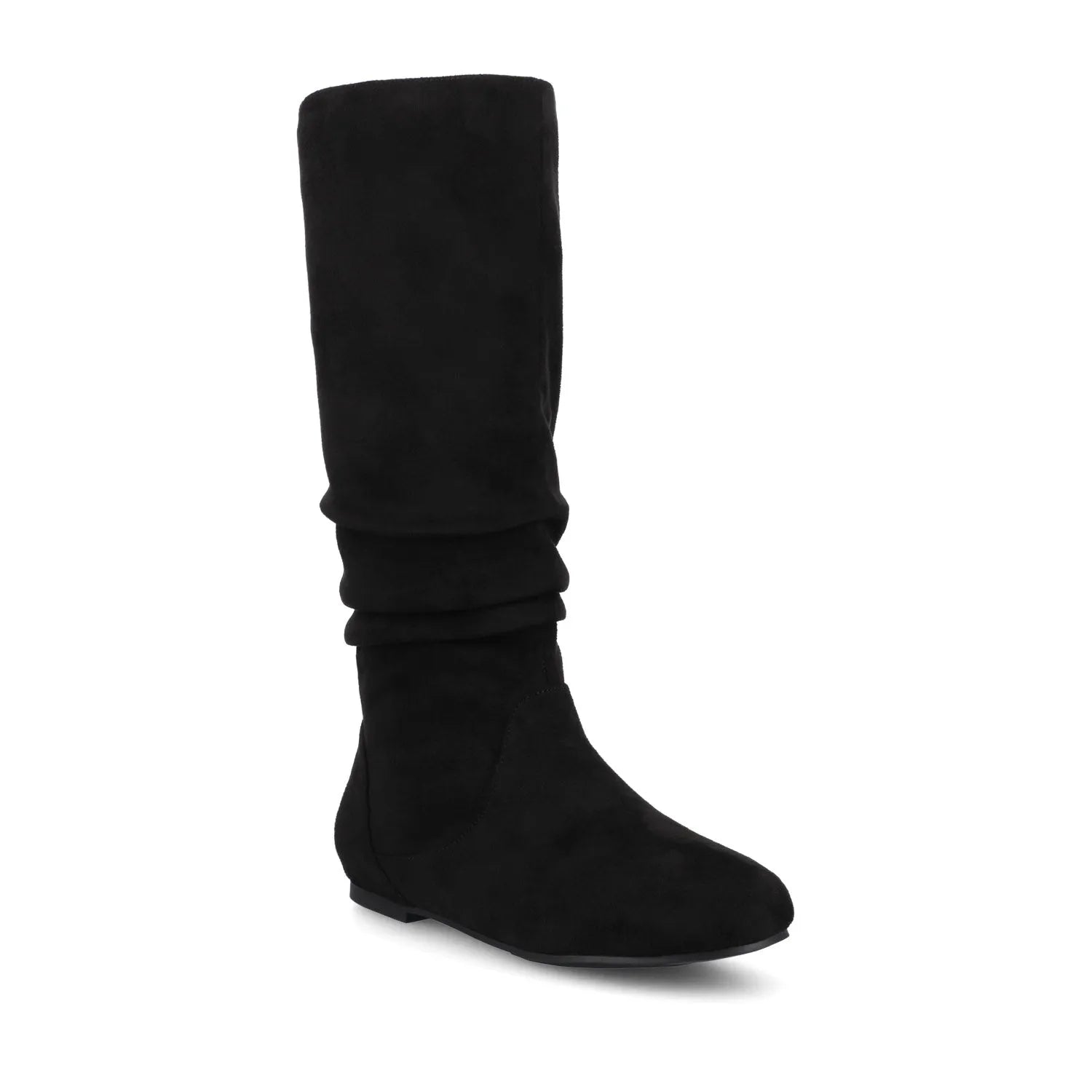 Black  Faux Suede
