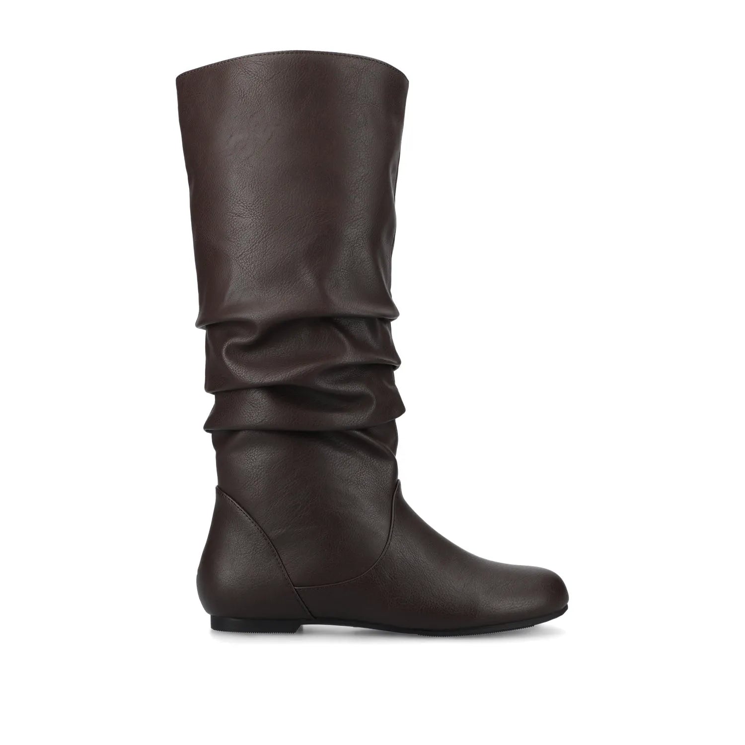 Brown Faux Suede