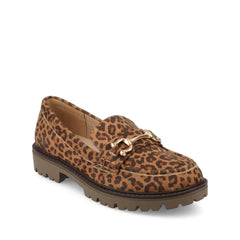 JESSAMEY Leopard Loafer Flat