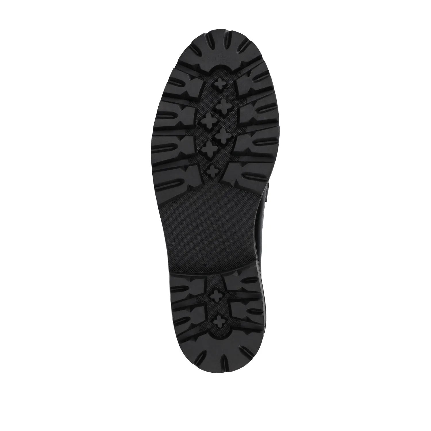 JESSAMEY Leopard Faux Horse Bit Loafer Flats
