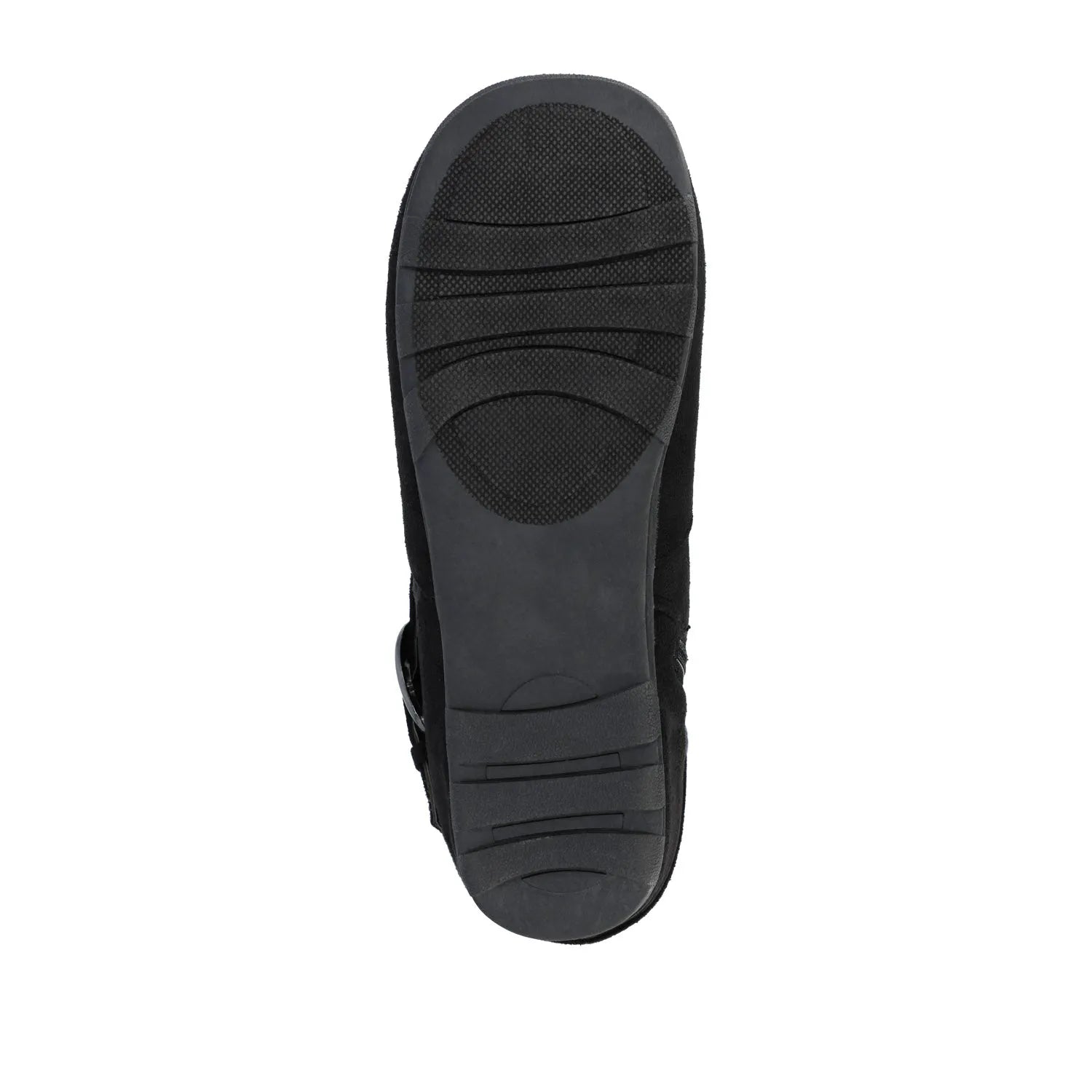Black Faux Suede