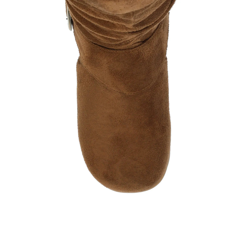 Camel Faux Suede