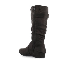 Grey Faux Suede