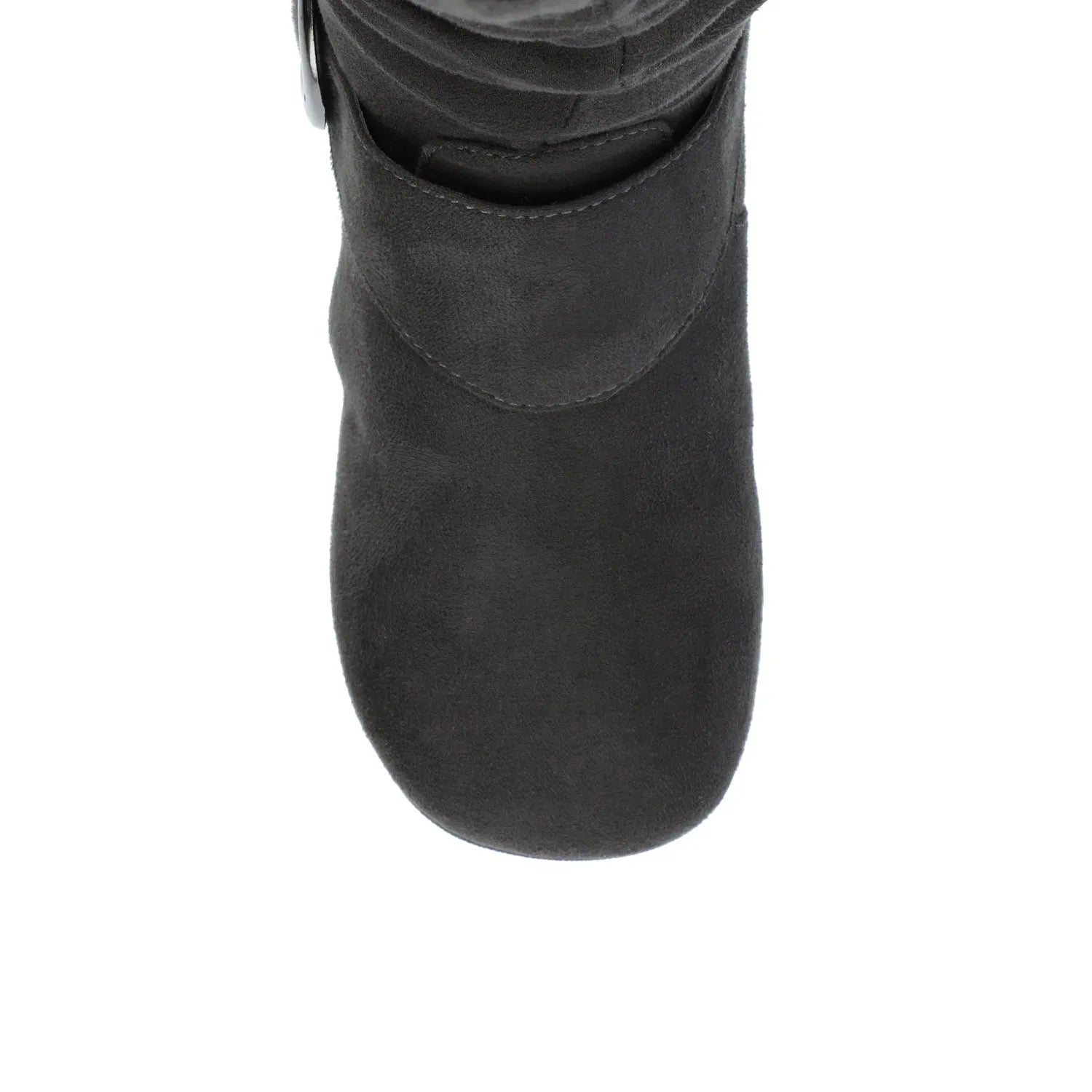 Grey Faux Suede