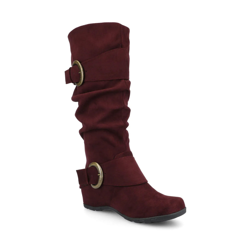 Oxblood Faux Suede