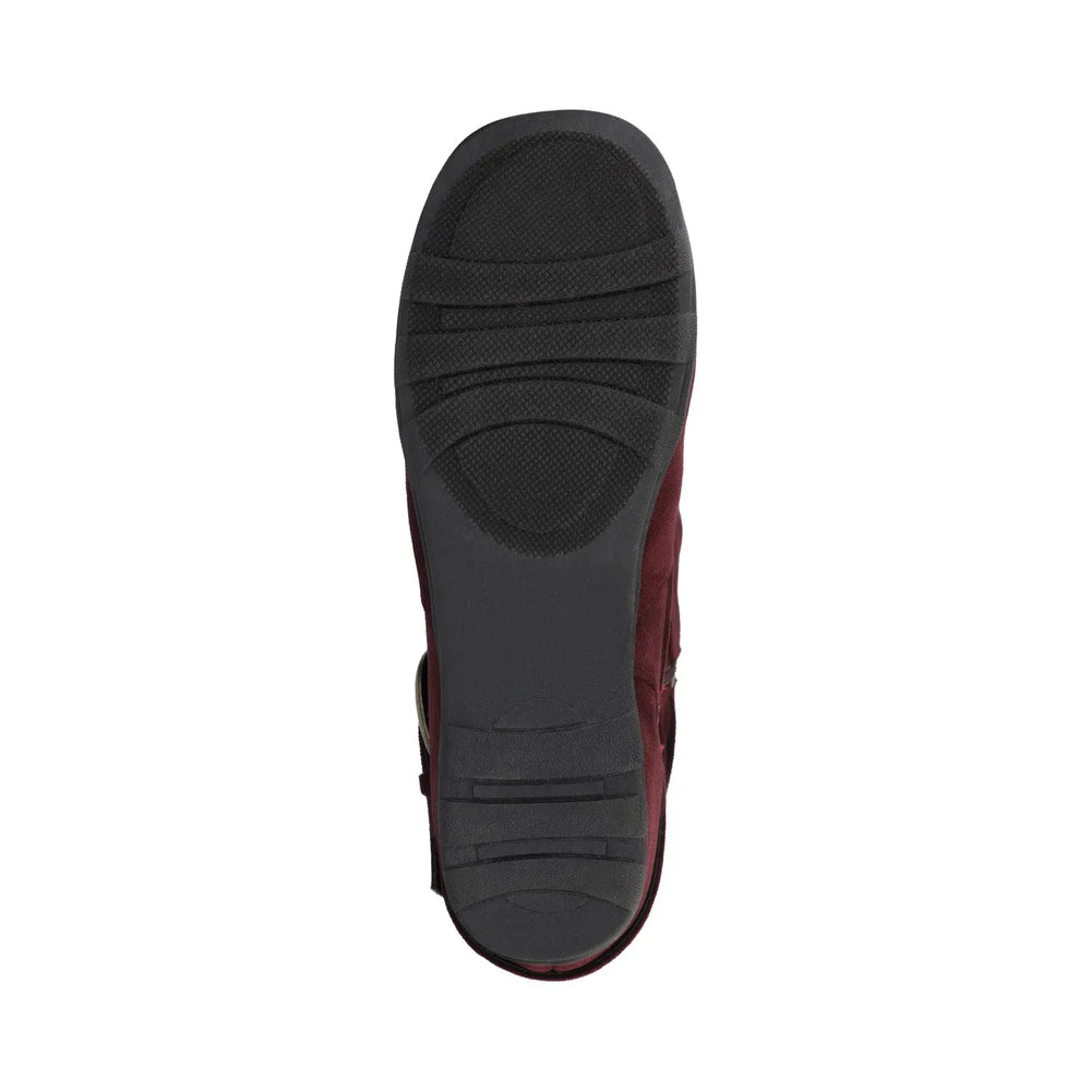 Oxblood Faux Suede