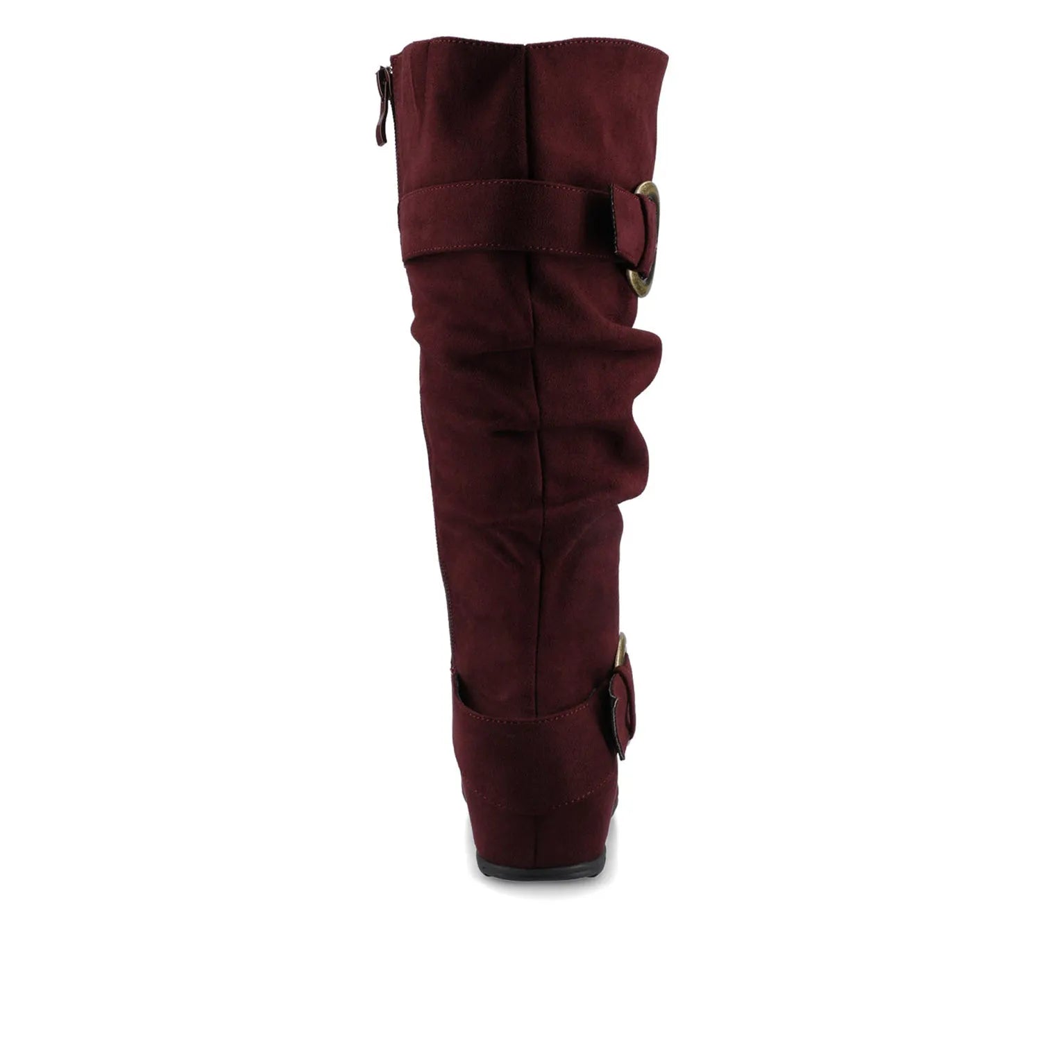 Oxblood Faux Suede