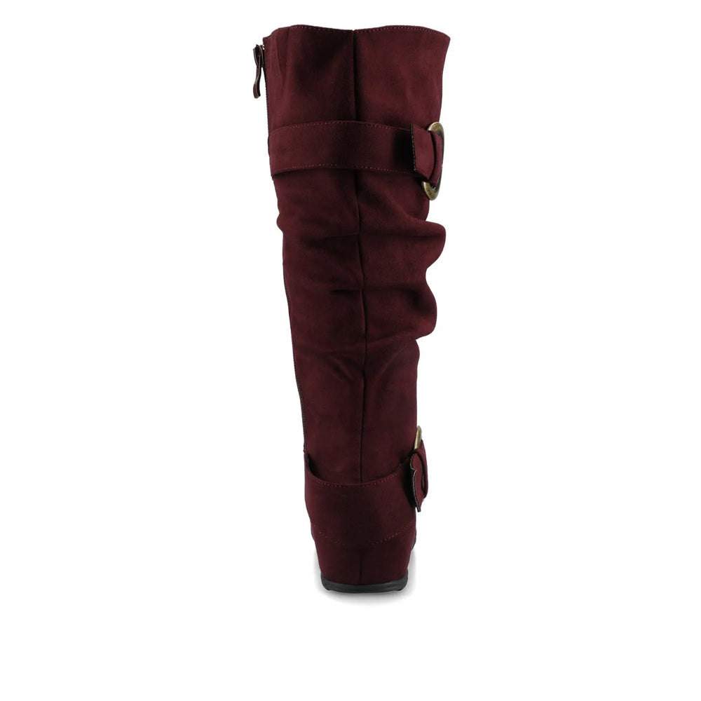 Oxblood Faux Suede