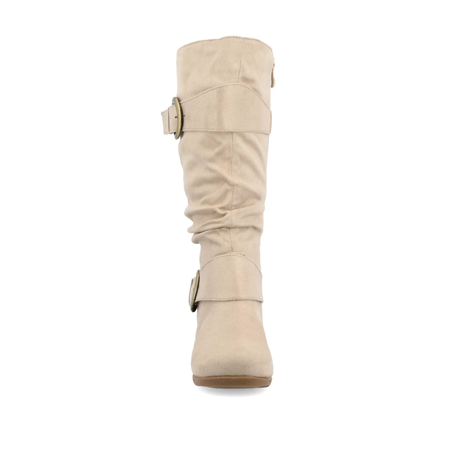 Stone Faux Suede