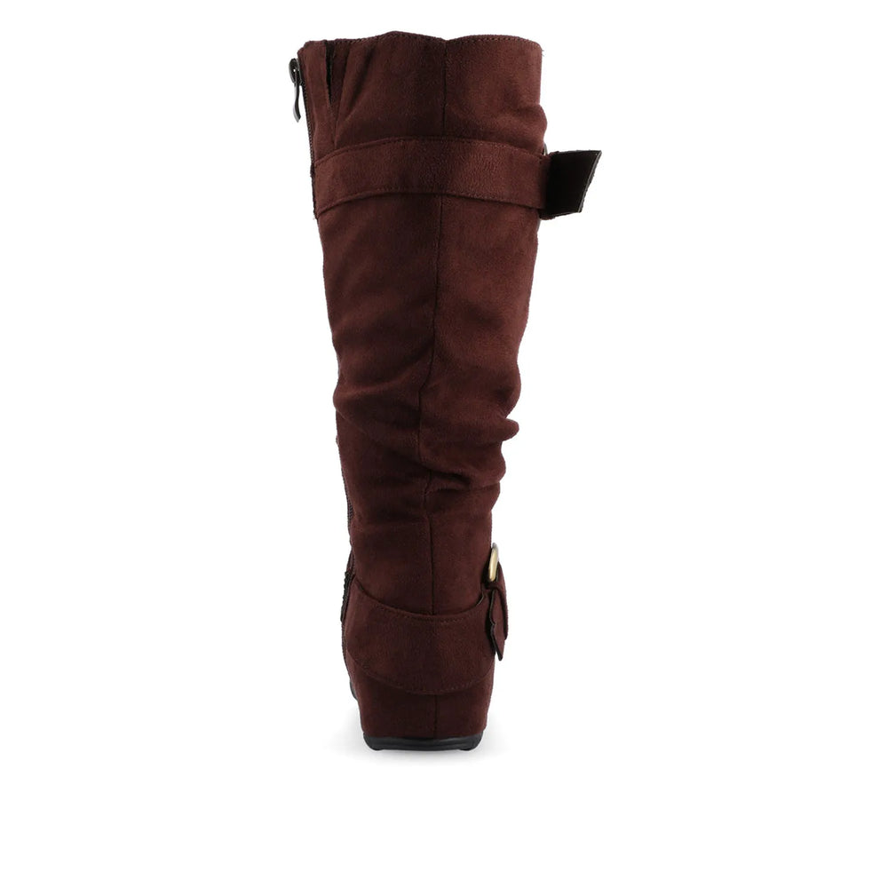 Brown Faux Suede