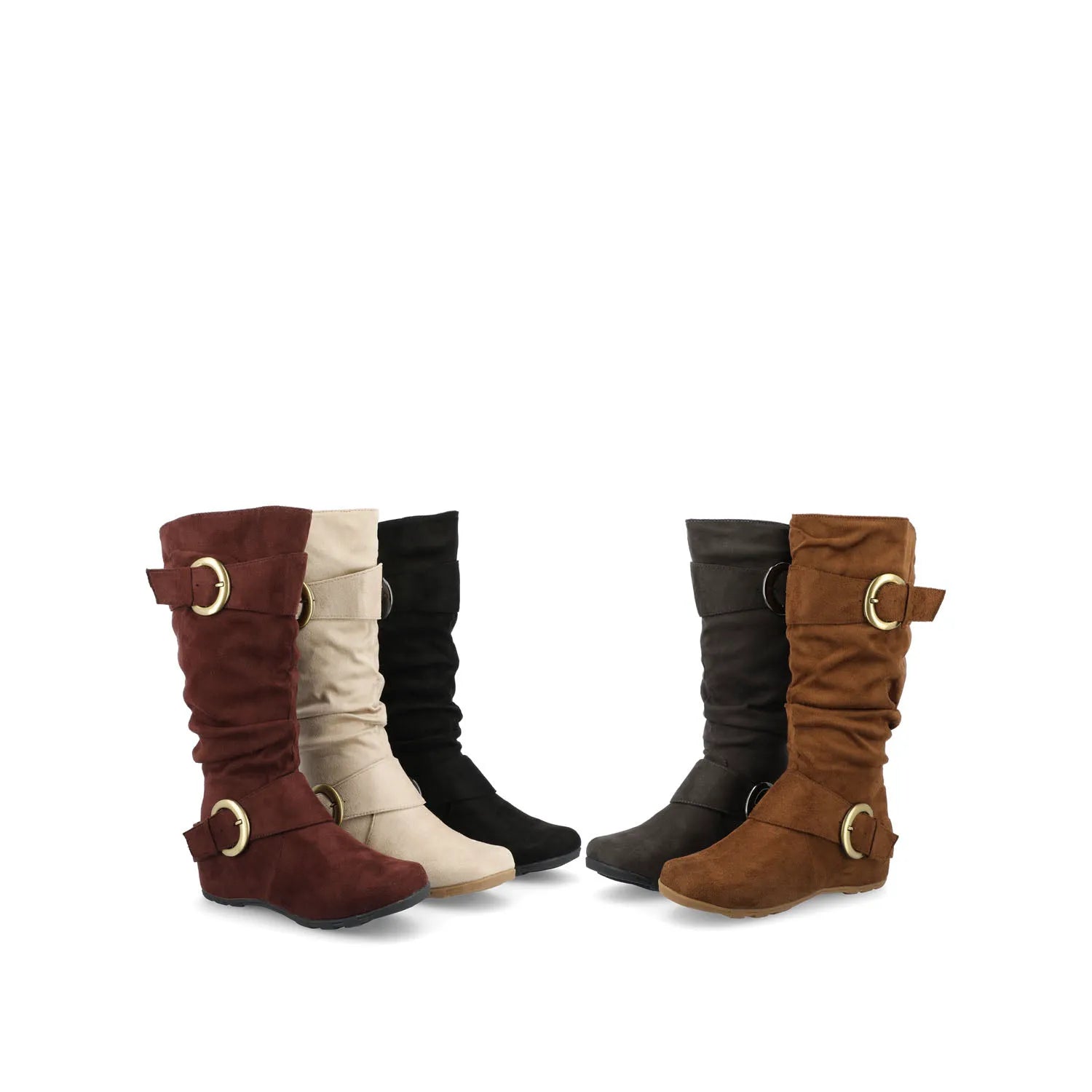 Stone Faux Suede
