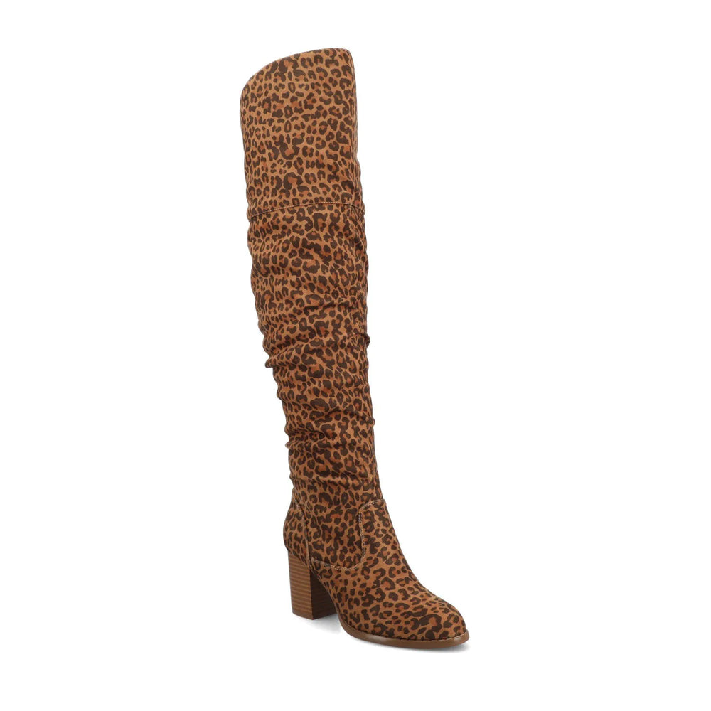 Leopard Faux Suede