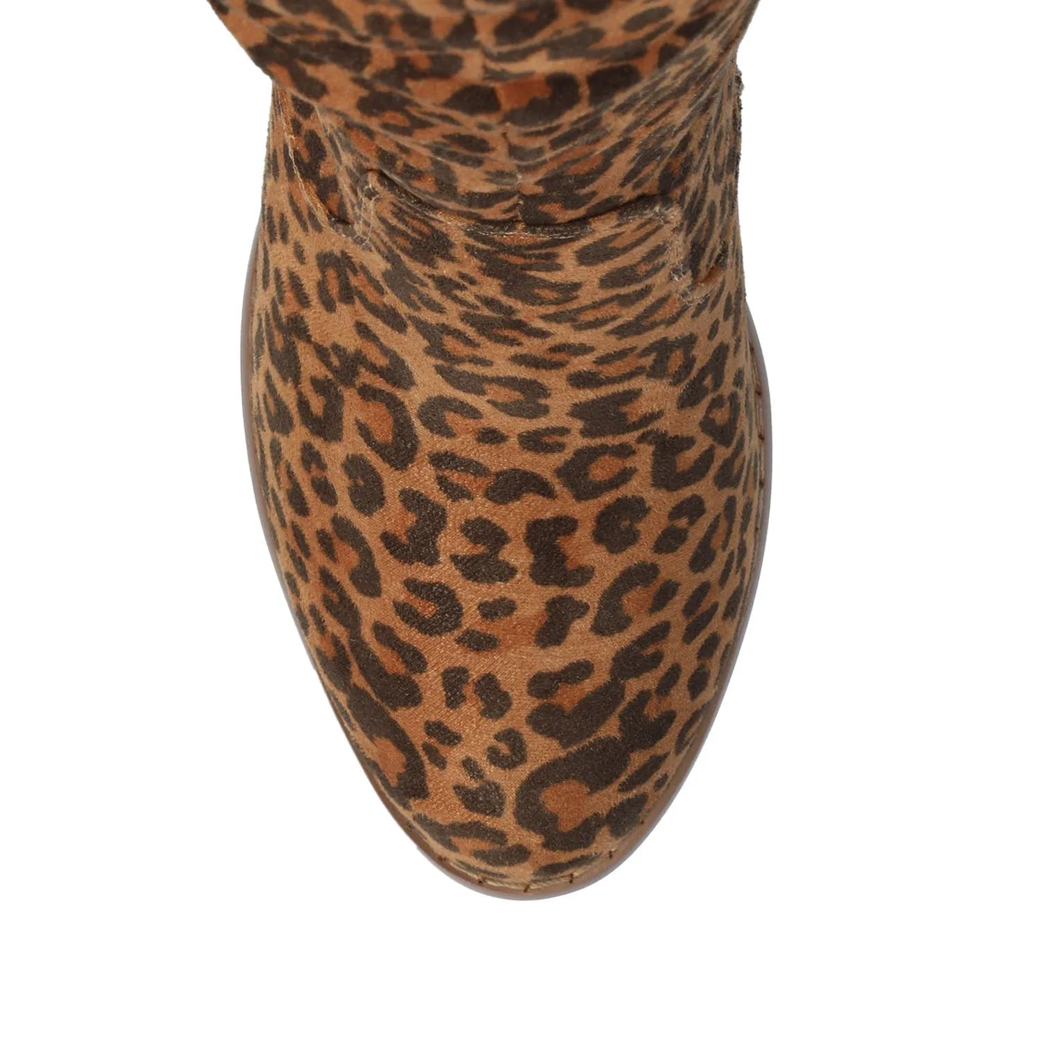 Leopard Faux Suede