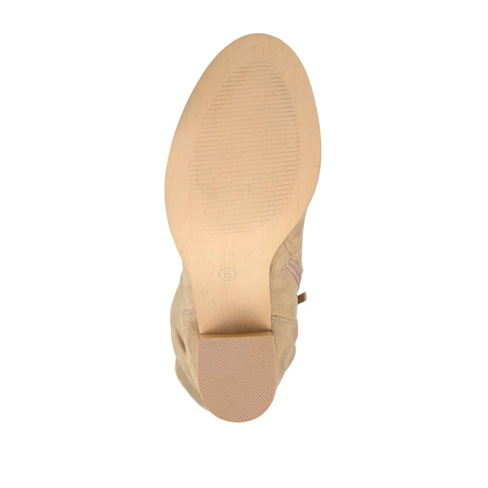 Stone Faux Suede