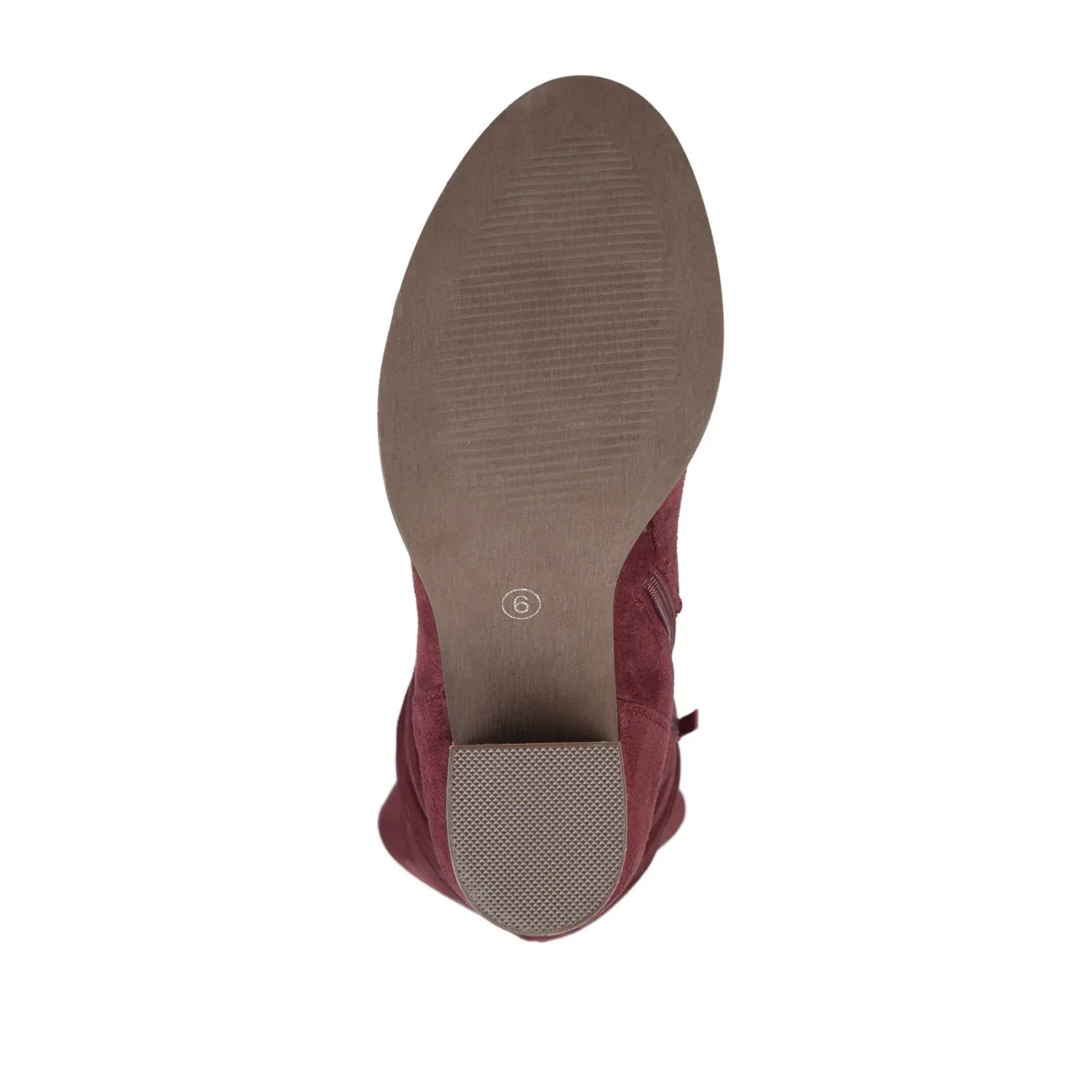 Wine Faux Suede