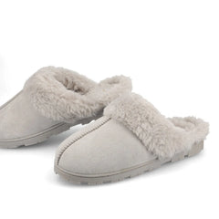 Grey Faux Suede