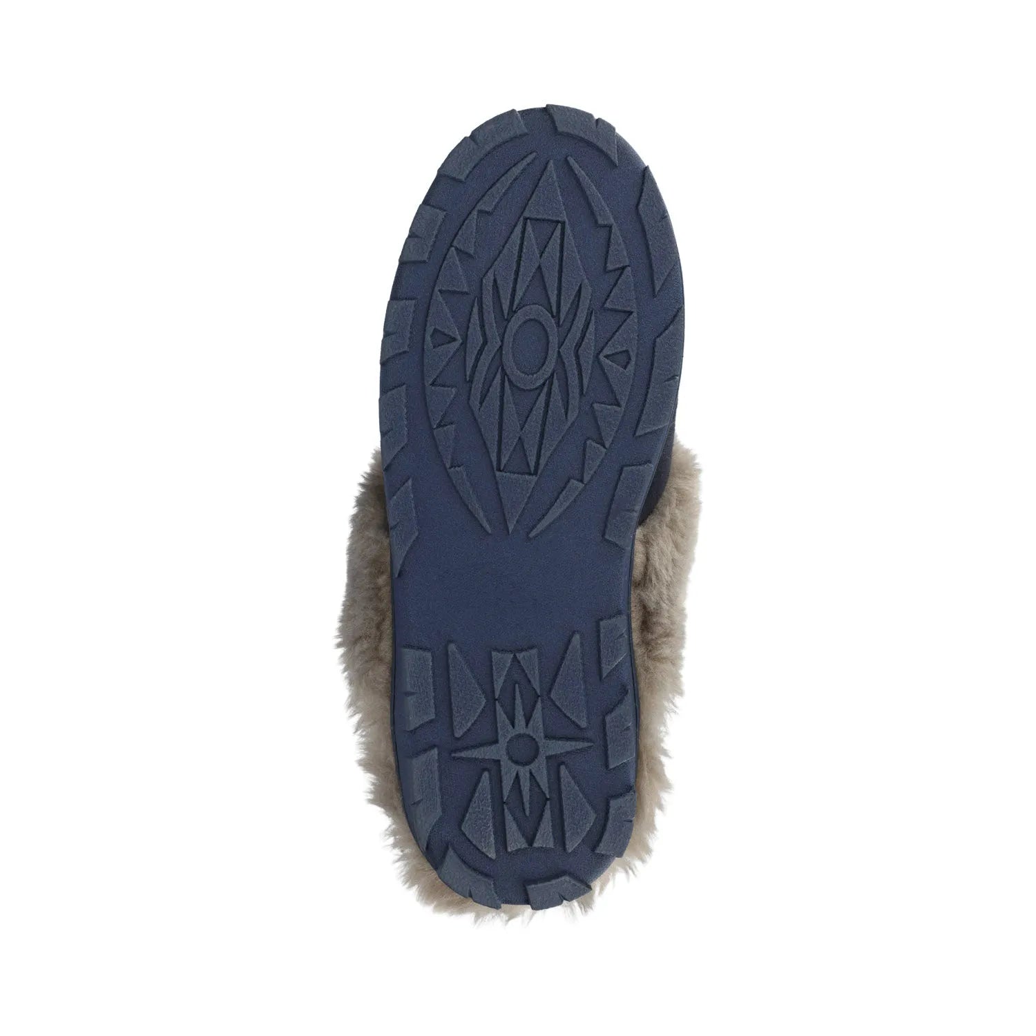 Navy Faux Suede