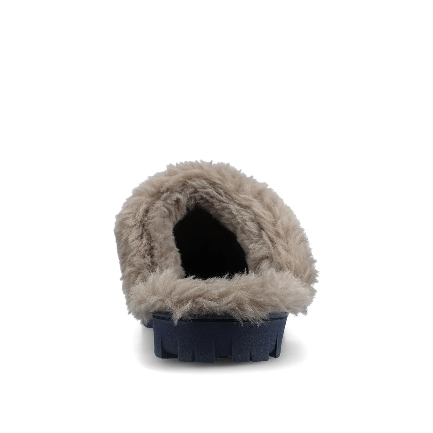 Navy Faux Suede