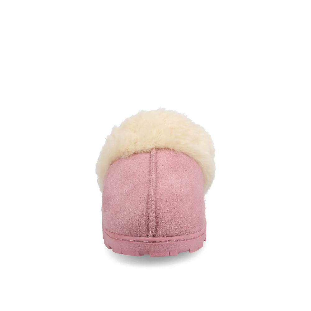 Pink Faux Suede