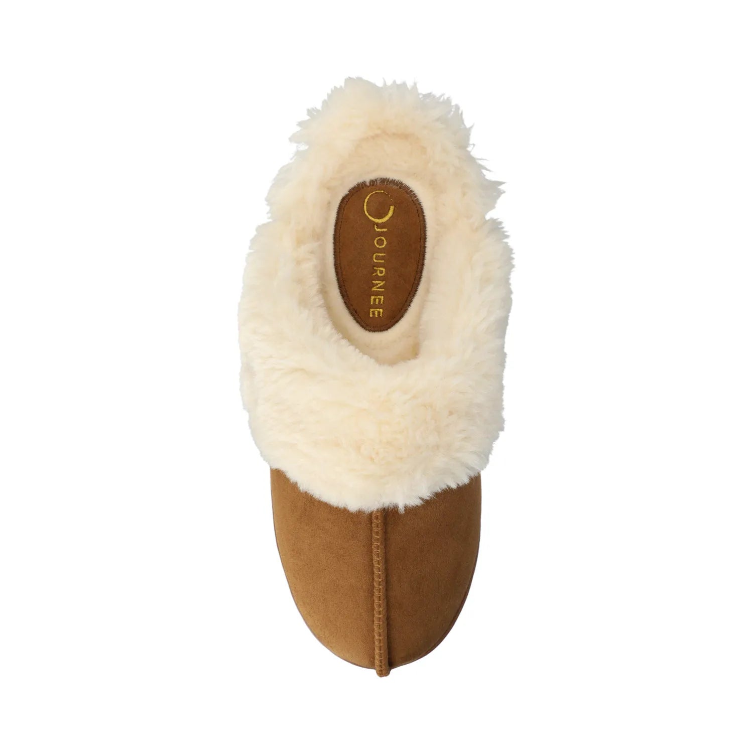 KALLI SLIPPERS IN FAUX SUEDE - Tan