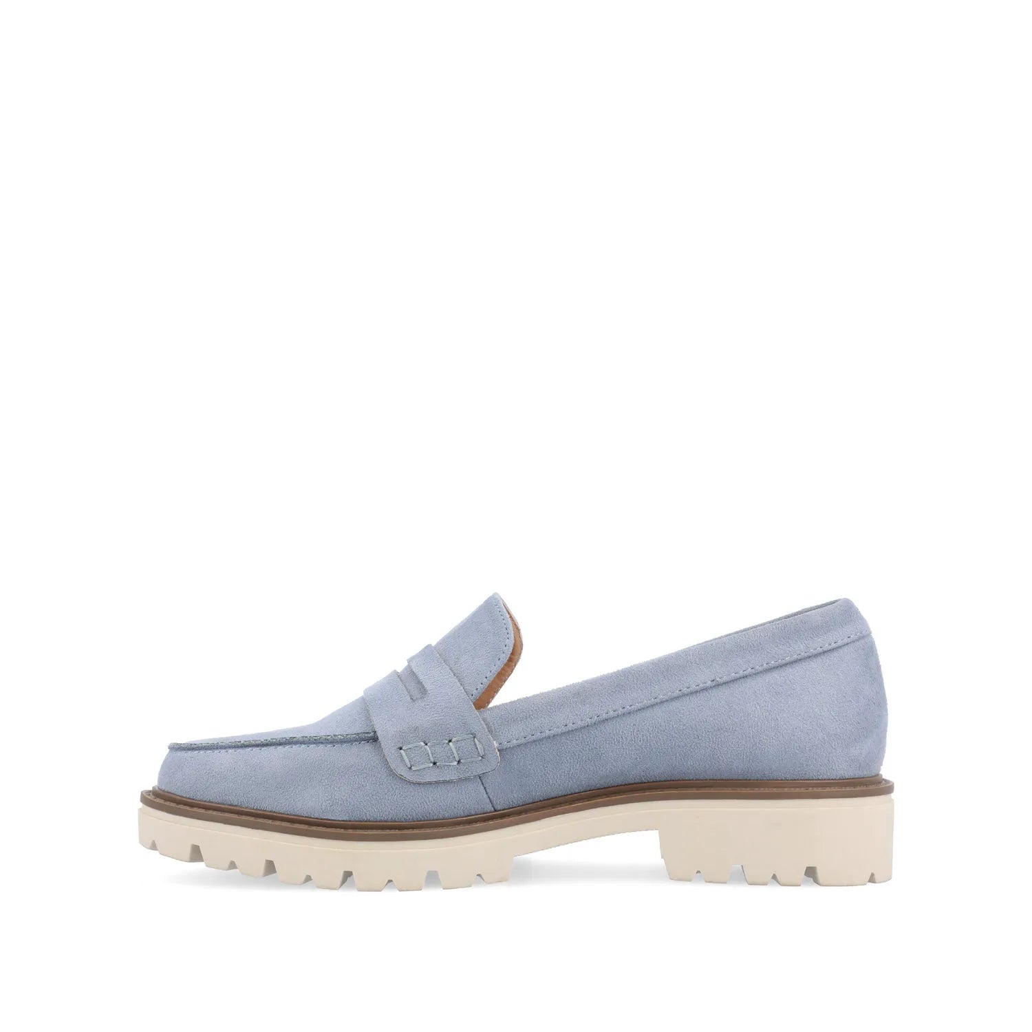 Light Blue Faux Suede