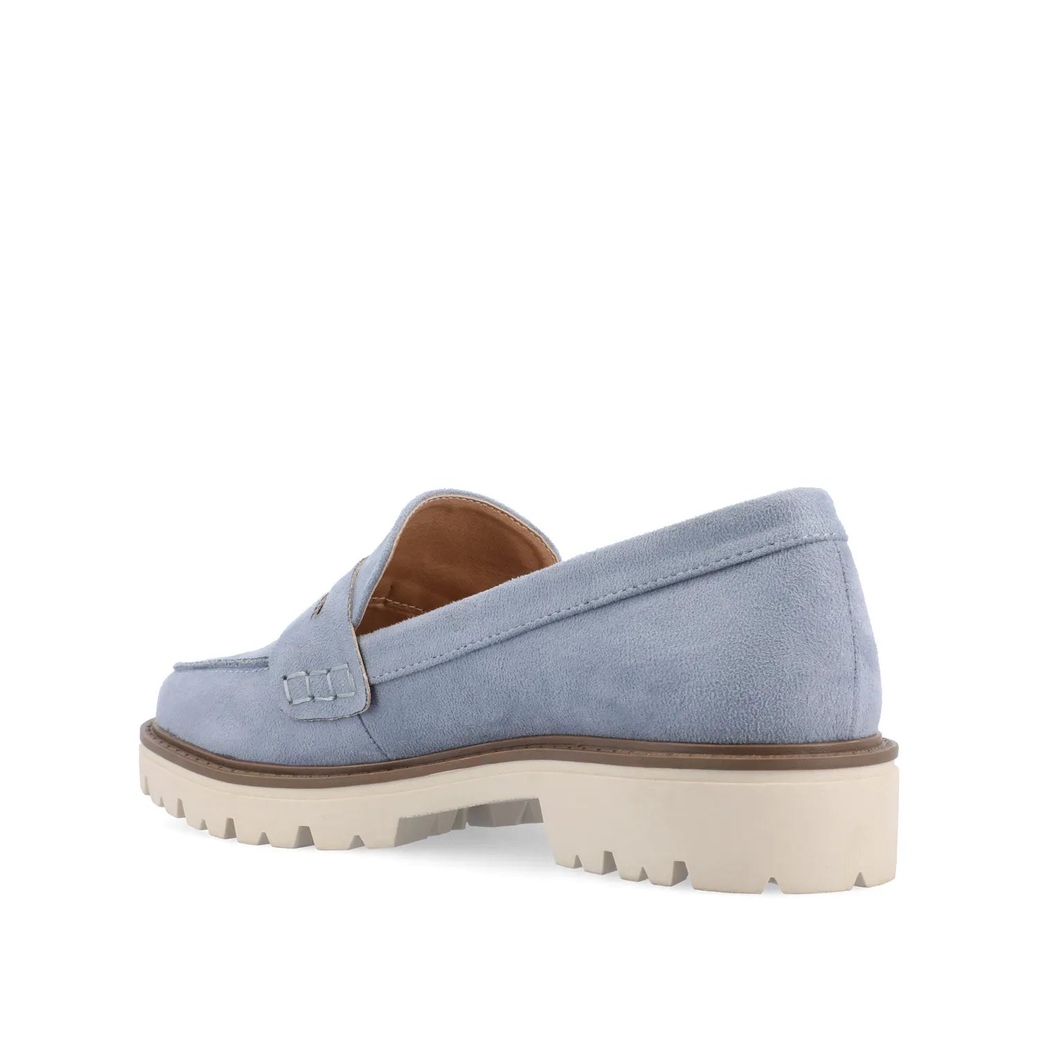 Light Blue Faux Suede