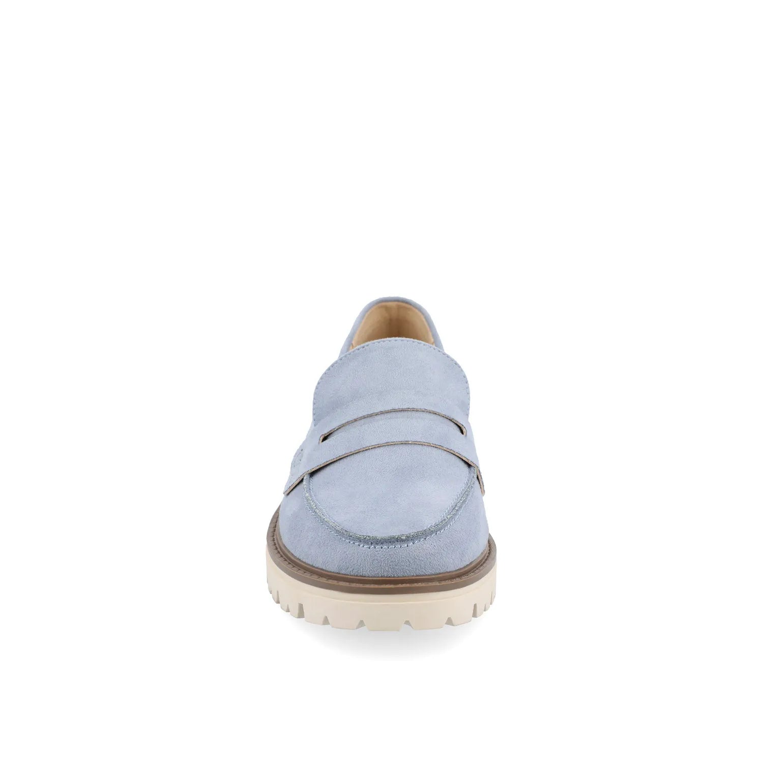 Light Blue Faux Suede
