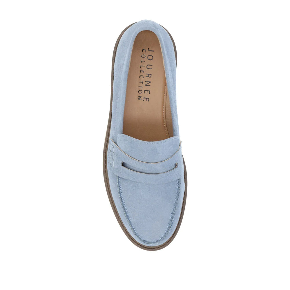 Light Blue Faux Suede