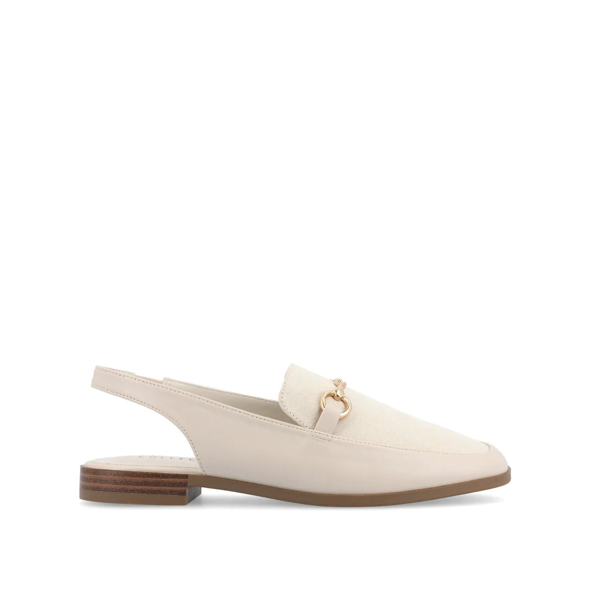 Lainey Loafer Flats in Vegan Leather - Off White