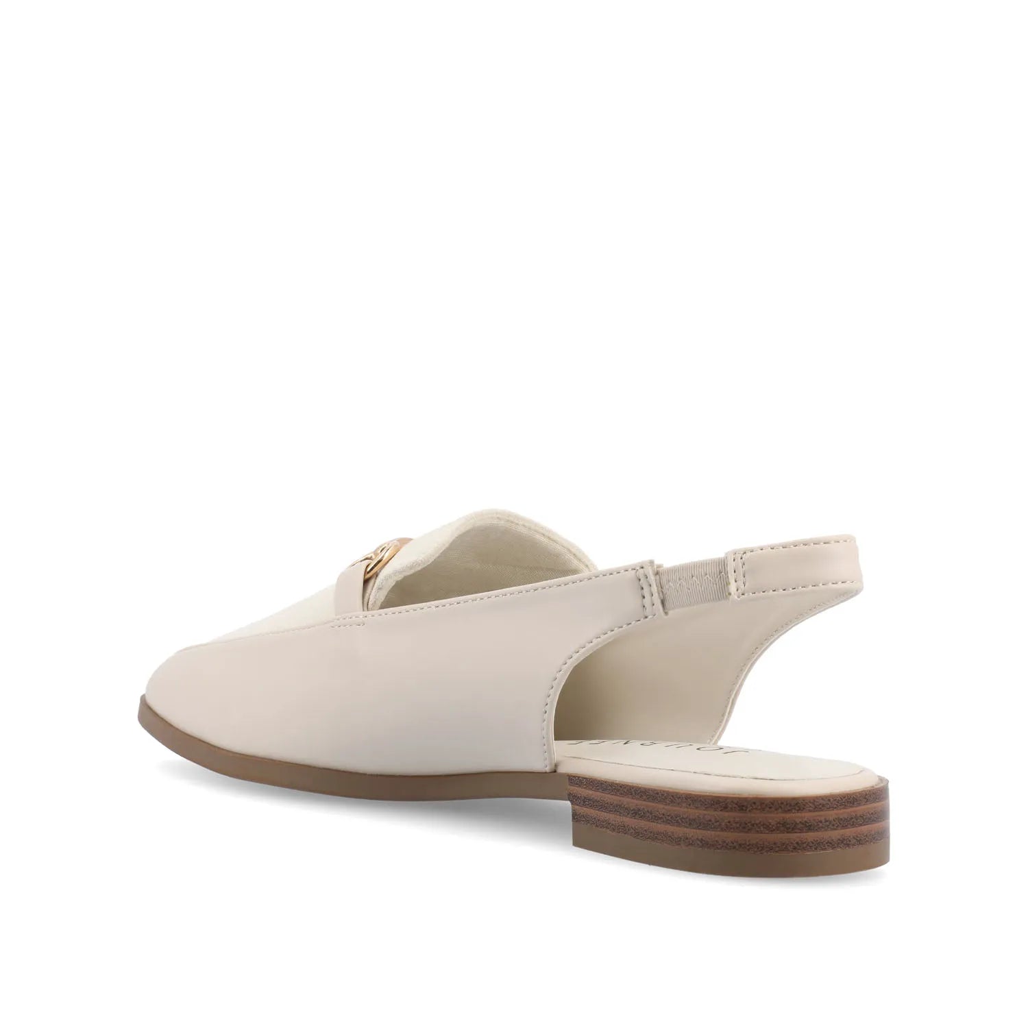 Lainey Loafer Flats in Vegan Leather - Off White