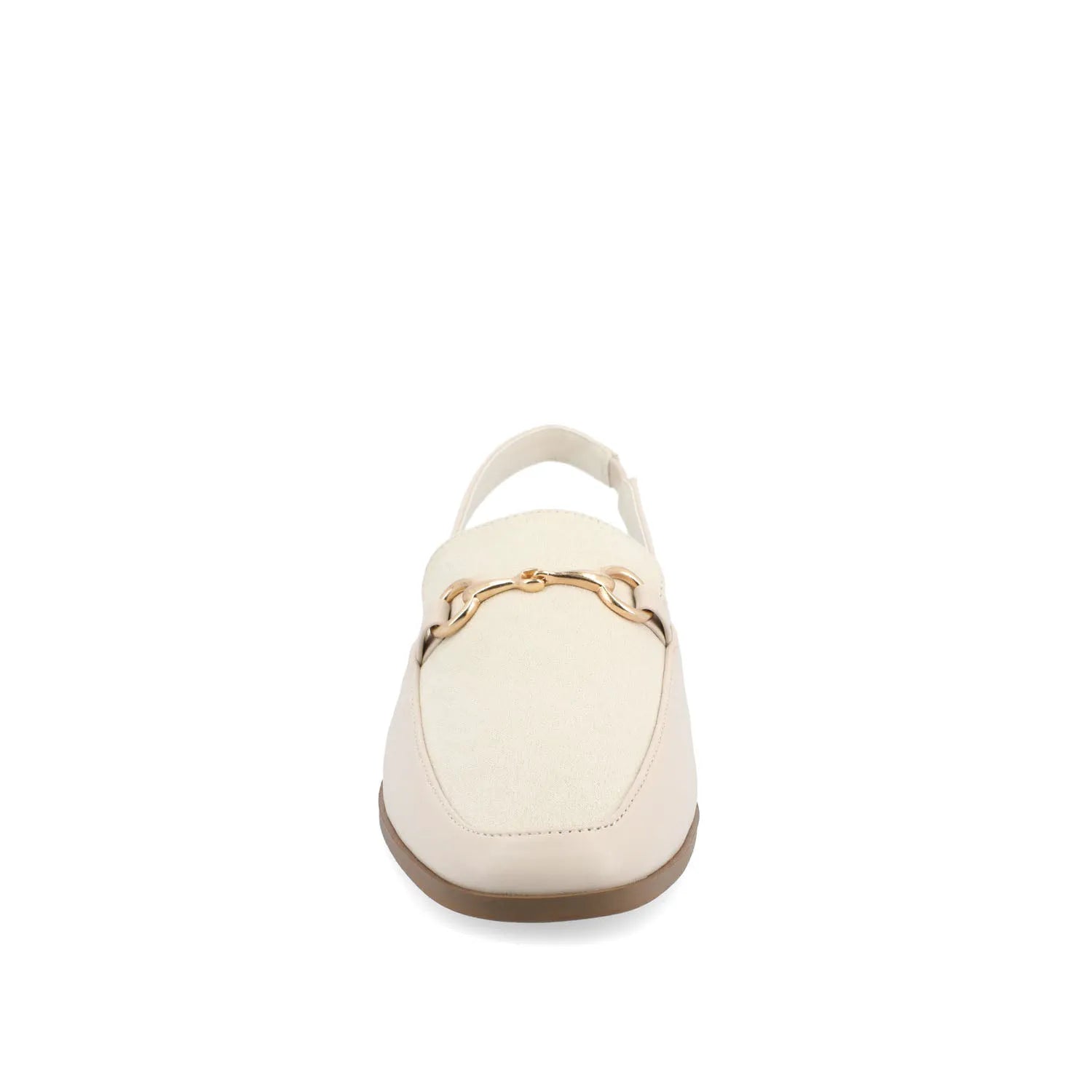 Lainey Loafer Flats in Vegan Leather - Off White