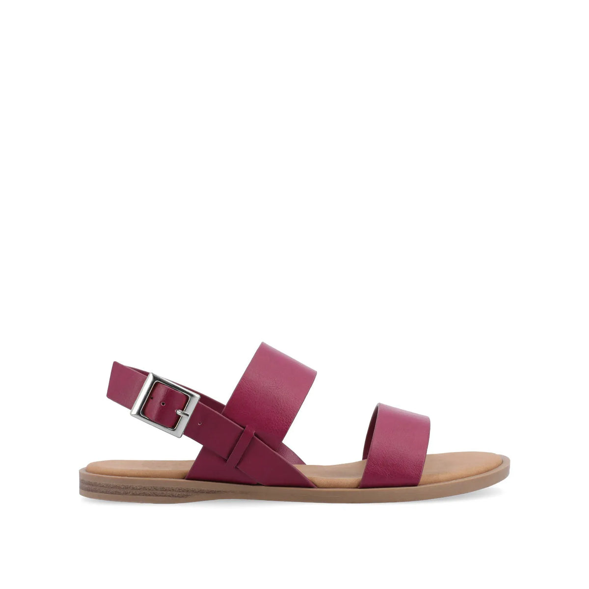 LAVINE MULTI STRAP SANDALS IN STATEMENT - Raspberry