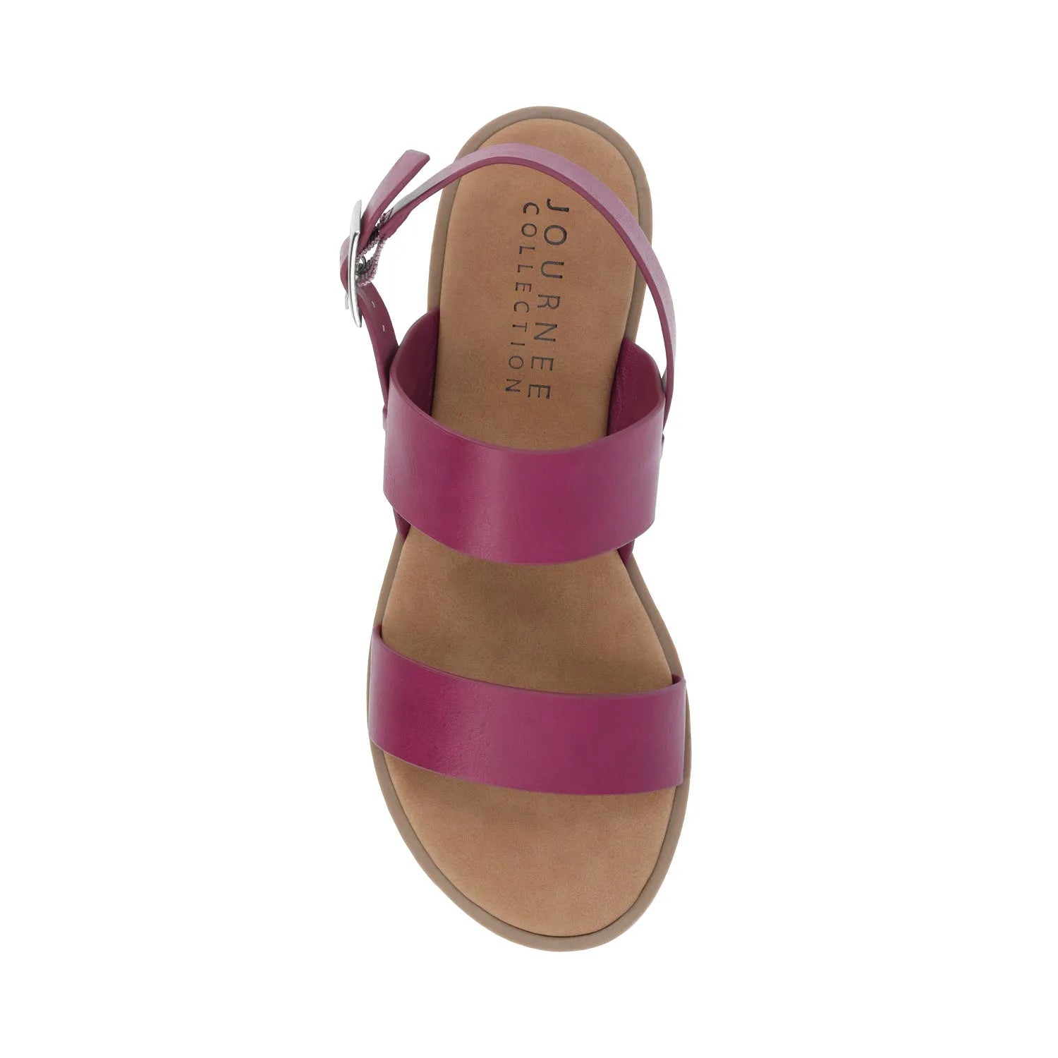 LAVINE MULTI STRAP SANDALS IN STATEMENT - Raspberry