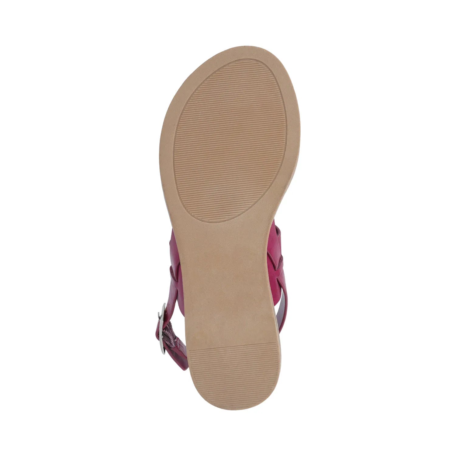 LAVINE MULTI STRAP SANDALS IN STATEMENT - Raspberry