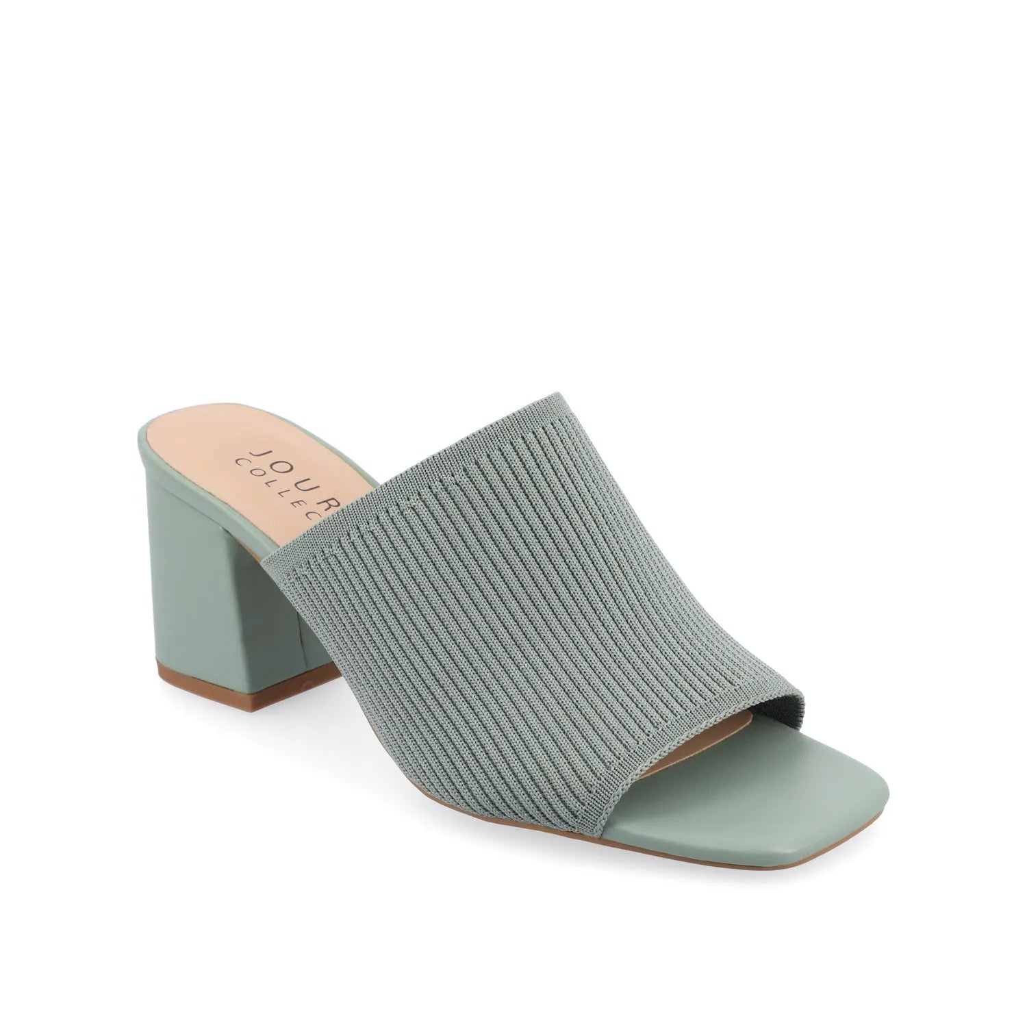 LORENNA BLOCK HEEL MULES FOR WOMEN IN WIDE WIDTH - Green