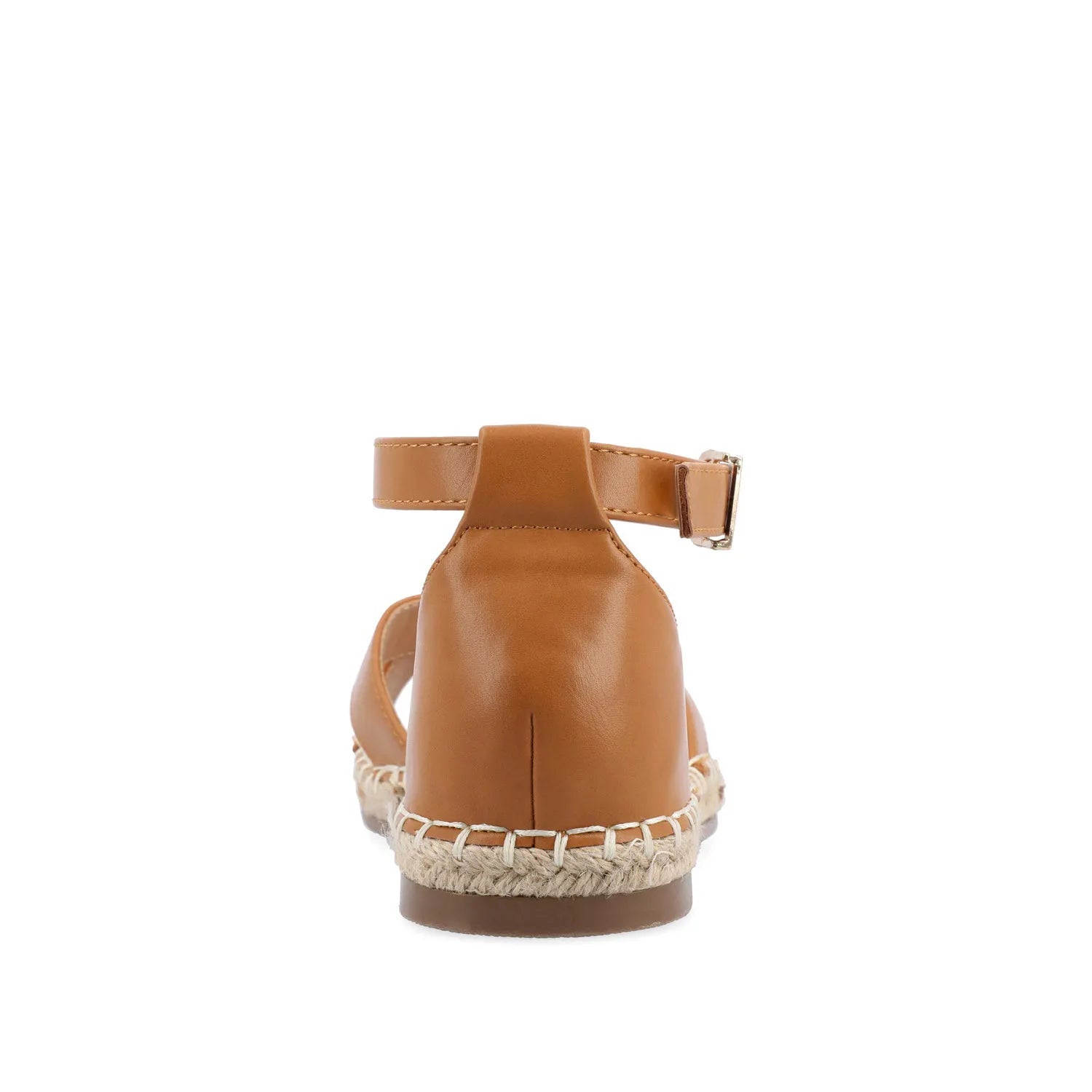 Lyddia Espadrille Sandals in Vegan Leather - Cognac
