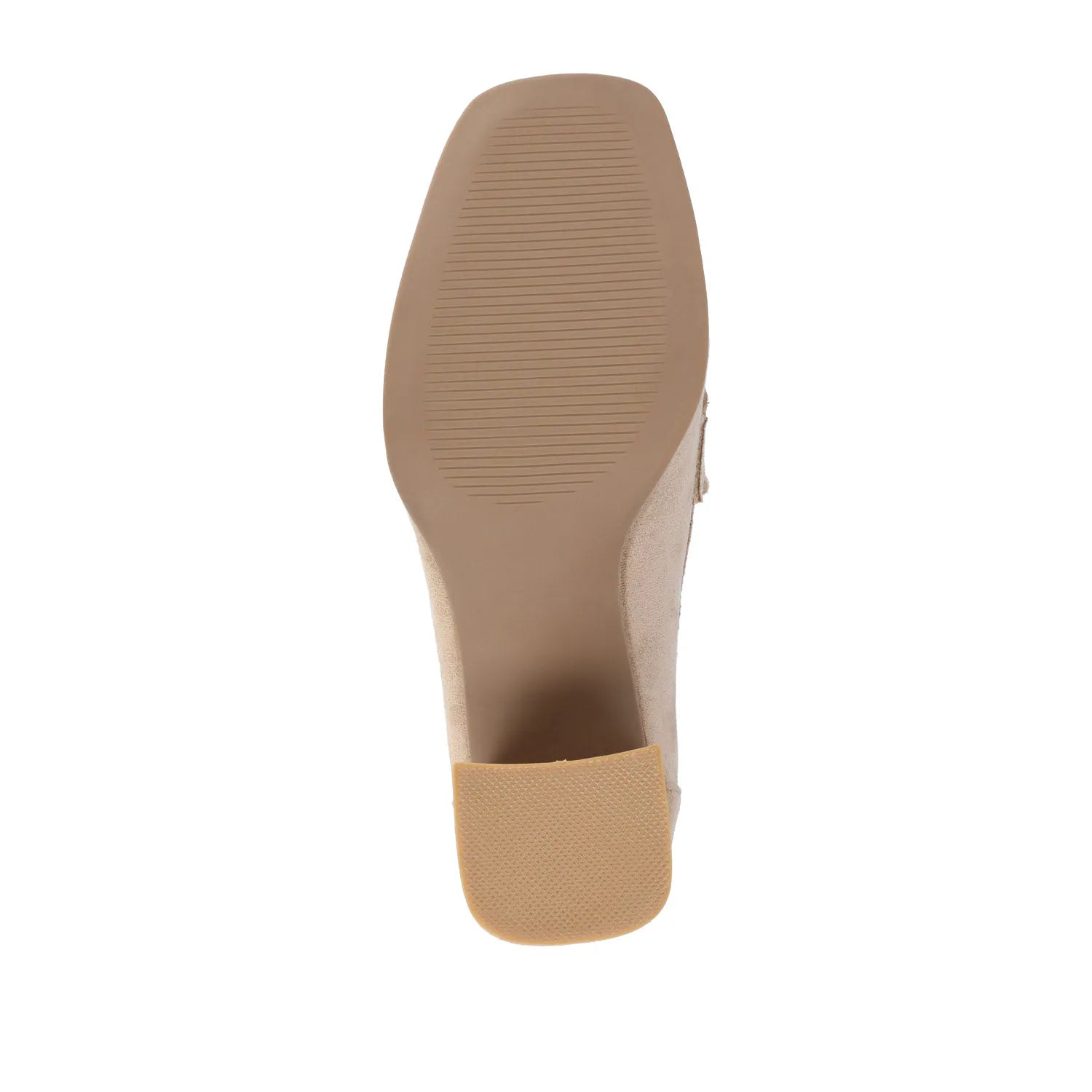 Malleah Block Heel Loafers in Wide - Taupe
