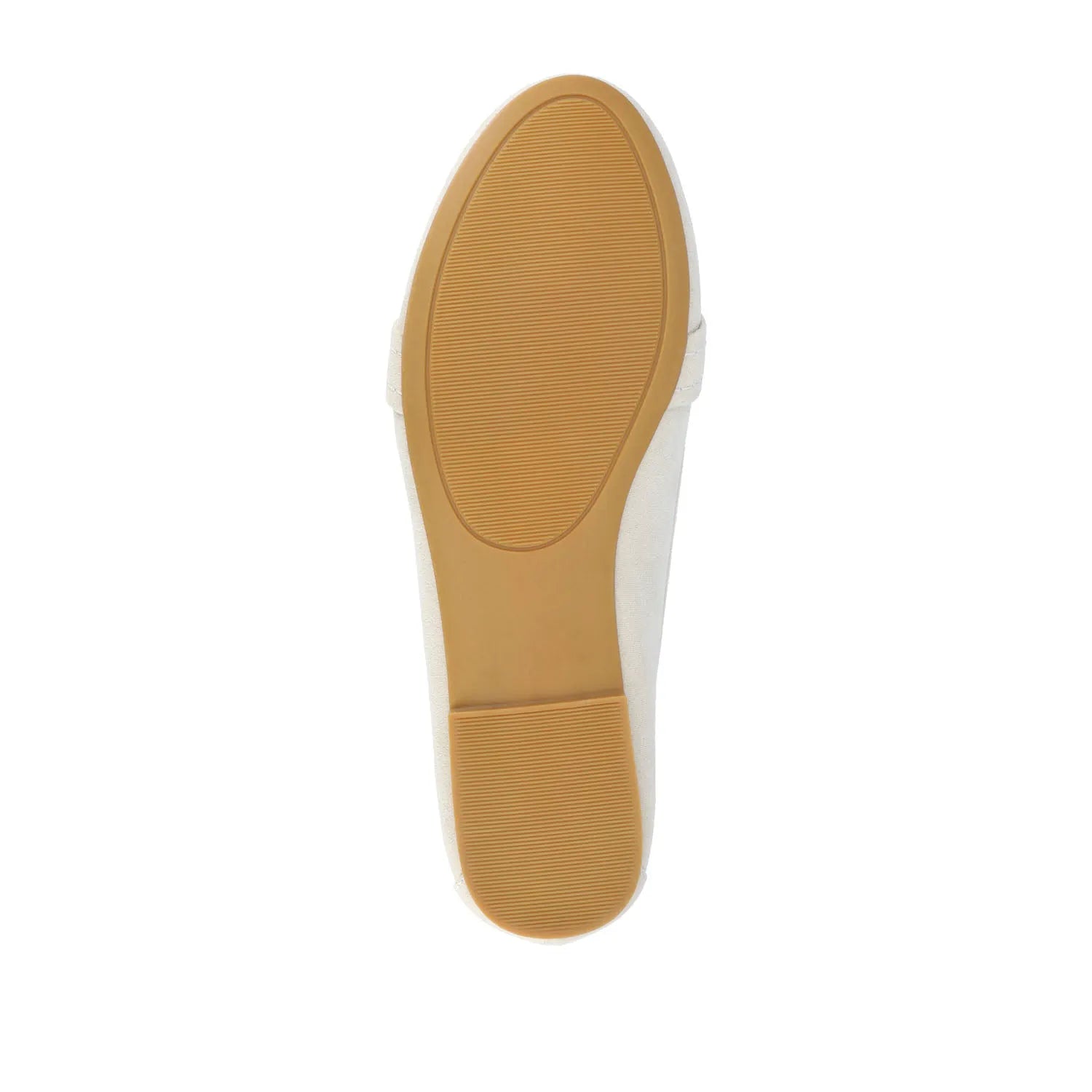 Marci Loafer Flats in Faux Suede - Bone