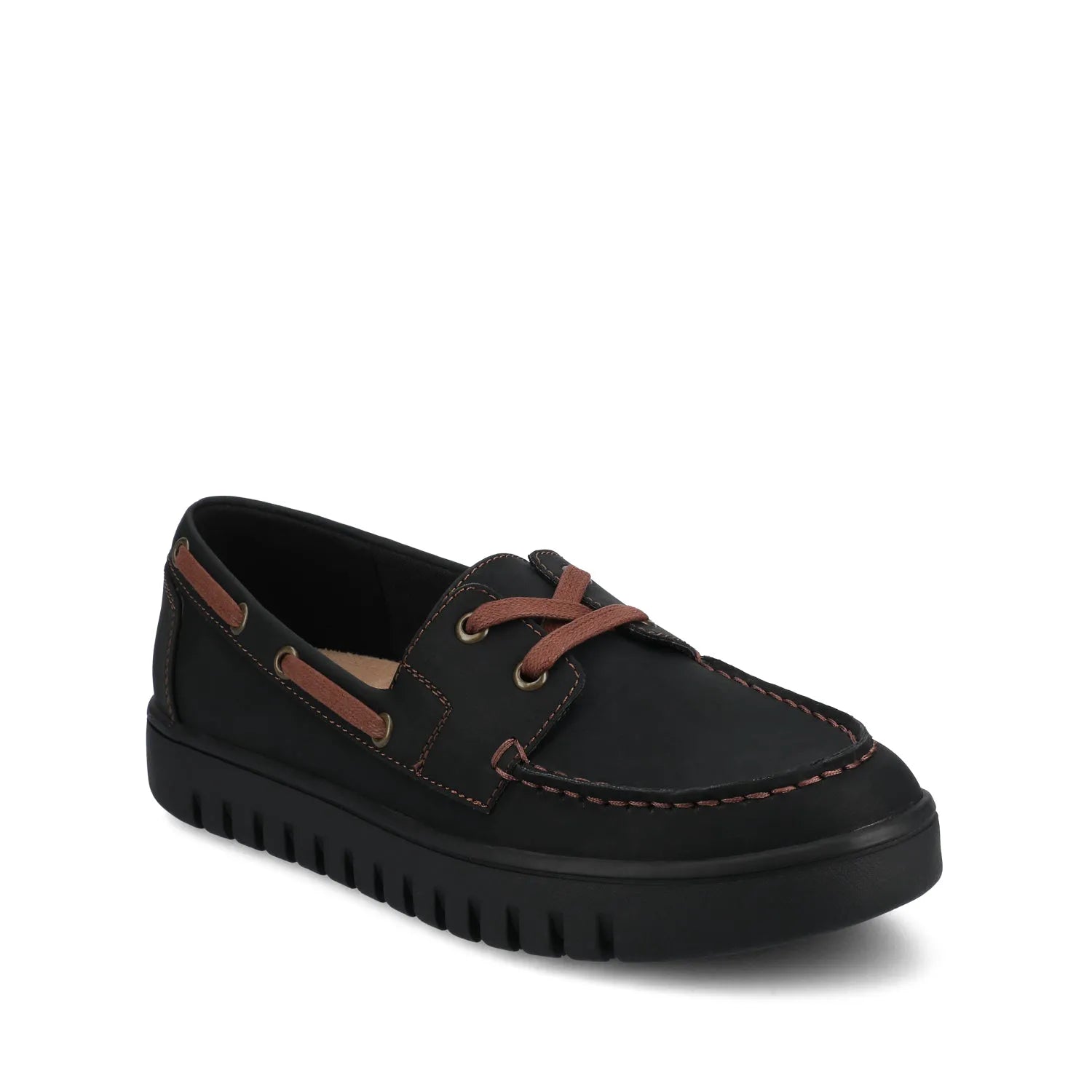 Marion Boat Shoe Loafer - Black