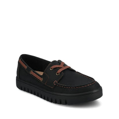 Marion Boat Shoe Loafer - Black